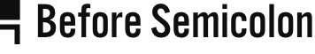 Before Semicolon logo